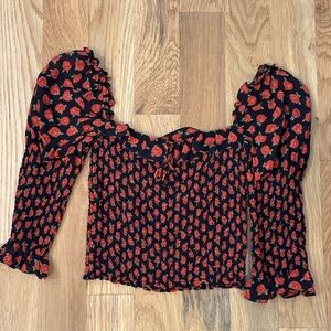 Reformation floral top